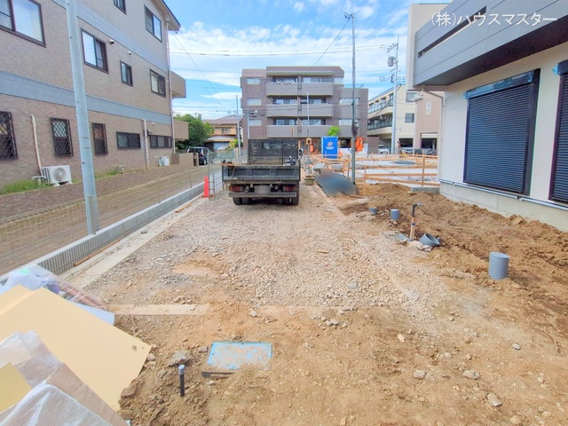 埼玉県さいたま市大宮区堀の内町２丁目の新築戸建て外構写真 2025年9月28日撮影