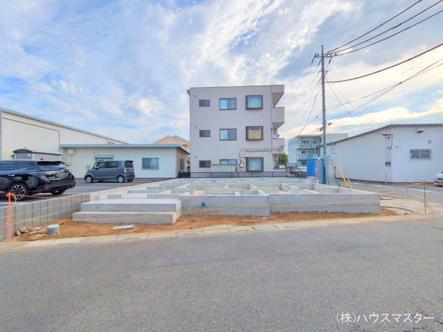 埼玉県さいたま市北区吉野町1丁目の新築戸建て基礎写真 2025年9月28日撮影