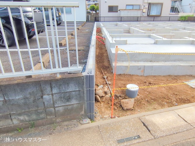 埼玉県さいたま市北区吉野町1丁目の新築戸建て基礎写真 2025年9月28日撮影