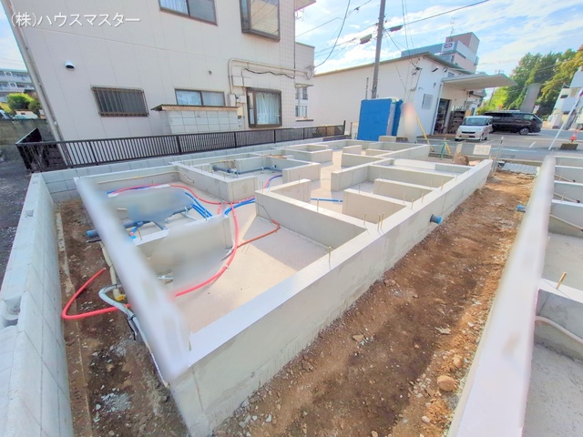 埼玉県さいたま市北区吉野町1丁目の新築戸建て基礎写真 2025年9月28日撮影