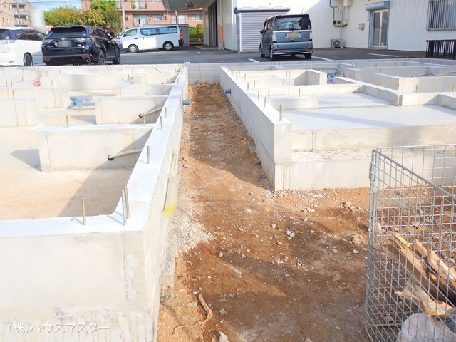 埼玉県さいたま市北区吉野町1丁目の新築戸建て基礎写真 2025年9月28日撮影