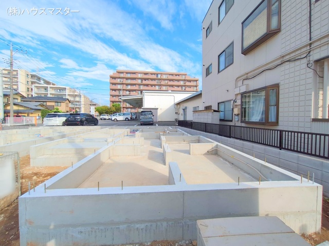 埼玉県さいたま市北区吉野町1丁目の新築戸建て基礎写真 2025年9月28日撮影
