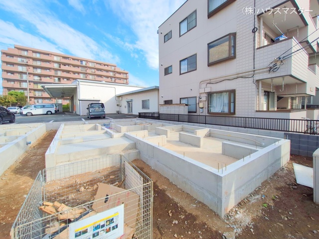 埼玉県さいたま市北区吉野町1丁目の新築戸建て基礎写真 2025年9月28日撮影