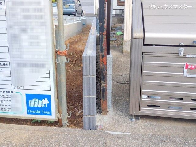 埼玉県さいたま市北区吉野町1丁目の新築戸建て基礎写真 2025年9月28日撮影