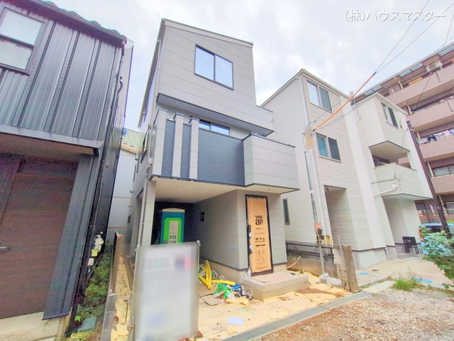 埼玉県さいたま市大宮区北袋町２丁目の新築戸建て外構写真 2025年10月2日撮影