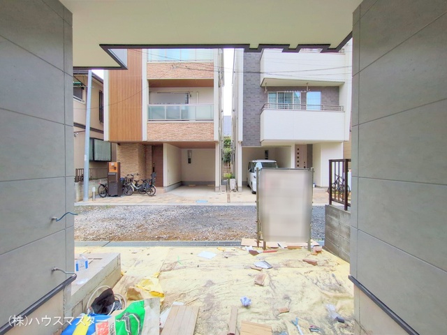 埼玉県さいたま市大宮区北袋町２丁目の新築戸建て外構写真 2025年10月2日撮影