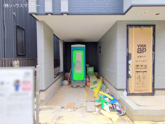 埼玉県さいたま市大宮区北袋町２丁目の新築戸建て外構写真 2025年10月2日撮影