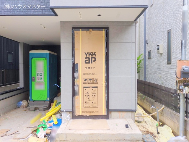 埼玉県さいたま市大宮区北袋町２丁目の新築戸建て外構写真 2025年10月2日撮影