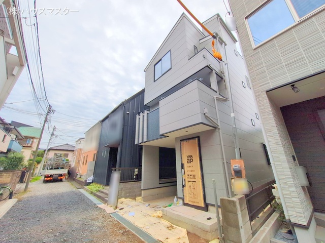 埼玉県さいたま市大宮区北袋町２丁目の新築戸建て外構写真 2025年10月2日撮影