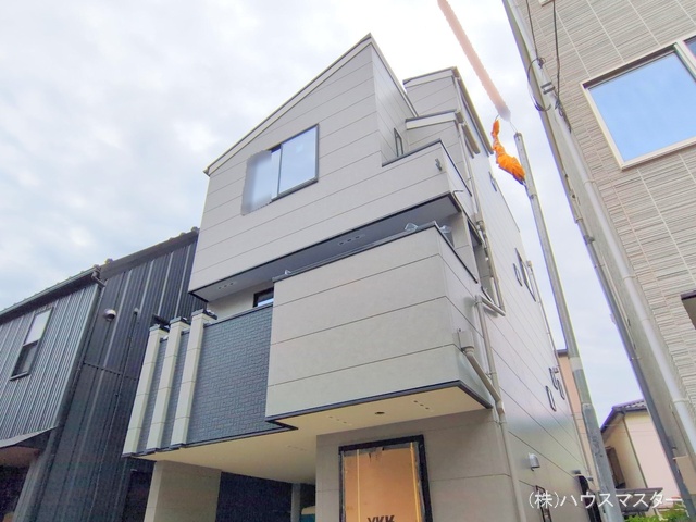 埼玉県さいたま市大宮区北袋町２丁目の新築戸建て外構写真 2025年10月2日撮影