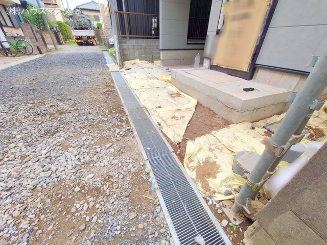 埼玉県さいたま市大宮区北袋町２丁目の新築戸建て外構写真 2025年10月2日撮影