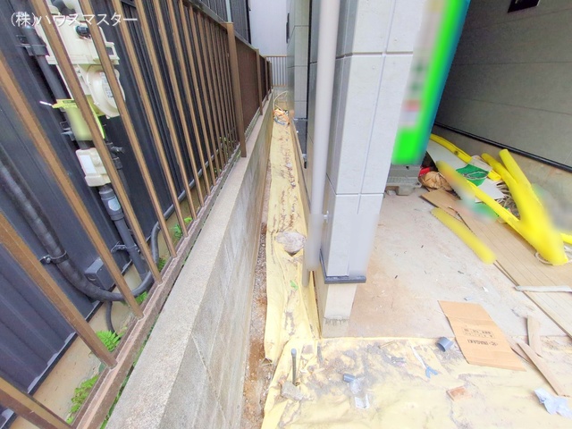 埼玉県さいたま市大宮区北袋町２丁目の新築戸建て外構写真 2025年10月2日撮影