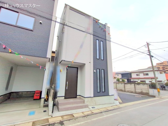 埼玉県さいたま市北区櫛引町２丁目の新築戸建て完成写真 2025年12月1日撮影