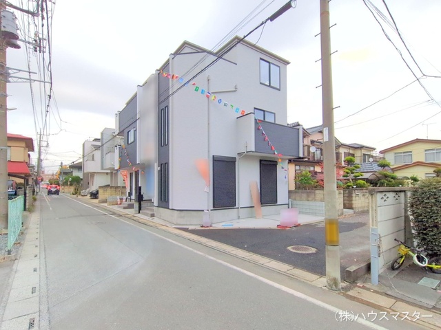 埼玉県さいたま市北区櫛引町２丁目の新築戸建て完成写真 2025年12月1日撮影