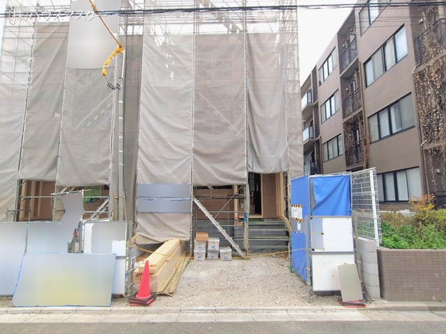 埼玉県さいたま市北区植竹町1丁目の新築戸建て上棟写真 2026年2月23日撮影