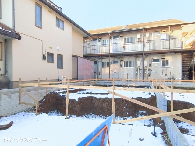 埼玉県さいたま市北区植竹町１丁目の新築戸建て基礎写真 2026年1月4日撮影