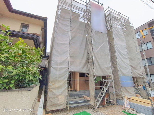 埼玉県さいたま市北区植竹町1丁目の新築戸建て上棟写真 2026年2月23日撮影