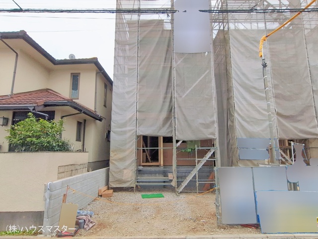 埼玉県さいたま市北区植竹町1丁目の新築戸建て上棟写真 2026年2月23日撮影