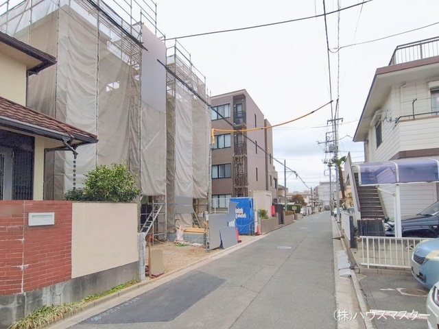 埼玉県さいたま市北区植竹町1丁目の新築戸建て上棟写真 2026年2月23日撮影