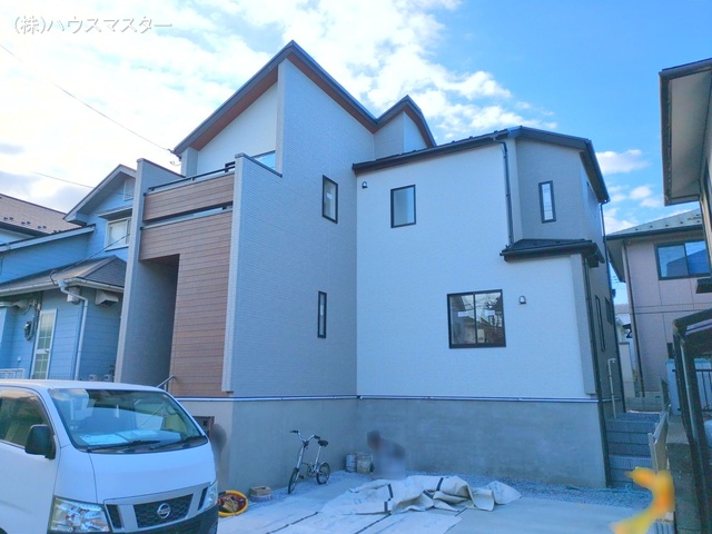 埼玉県さいたま市見沼区深作３丁目の新築戸建て完成写真 2025年12月18日撮影