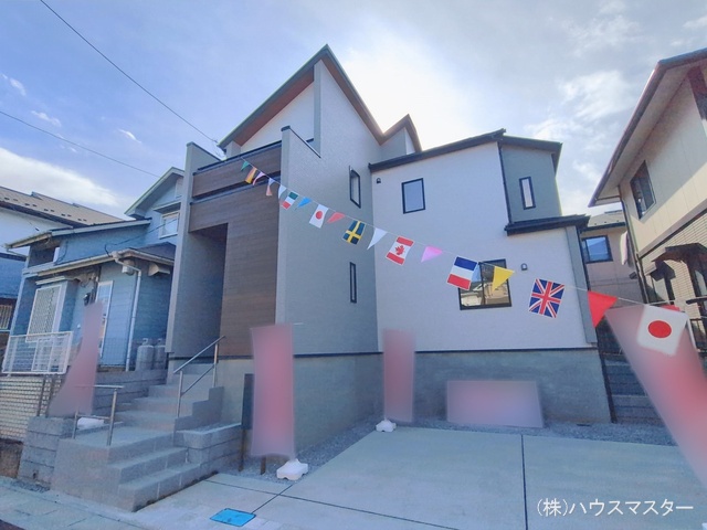 埼玉県さいたま市見沼区深作３丁目の新築戸建て完成写真 2026年1月28日撮影