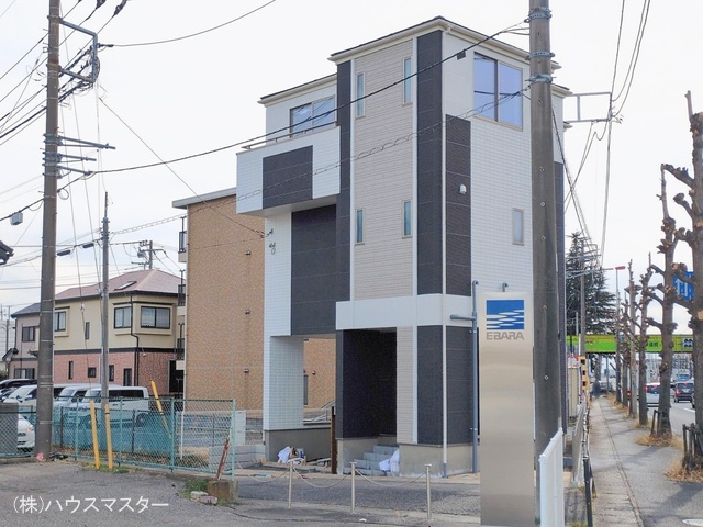 埼玉県さいたま市北区奈良町の新築戸建て外構写真 2026年2月26日撮影