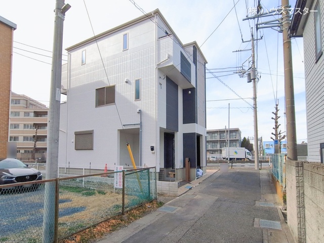 埼玉県さいたま市北区奈良町の新築戸建て外構写真 2026年2月26日撮影