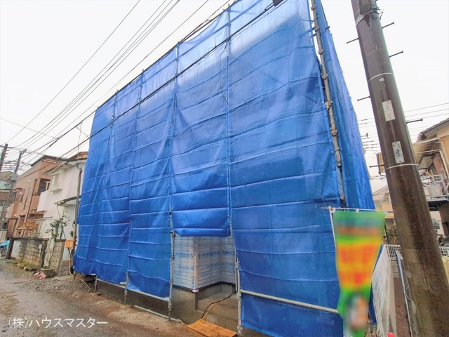 埼玉県さいたま市北区日進町1丁目の新築戸建てシート写真 2026年2月24日撮影