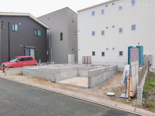 埼玉県さいたま市西区大字指扇の新築戸建て基礎写真 2026年2月16日撮影