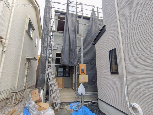 埼玉県さいたま市北区宮原町２丁目の新築戸建て外構写真 2026年2月26日撮影