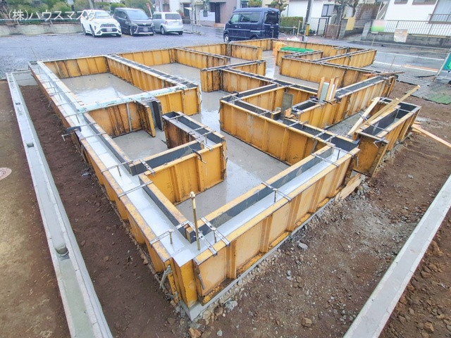 埼玉県さいたま市見沼区東大宮６丁目の新築戸建て基礎写真 2026年2月24日撮影