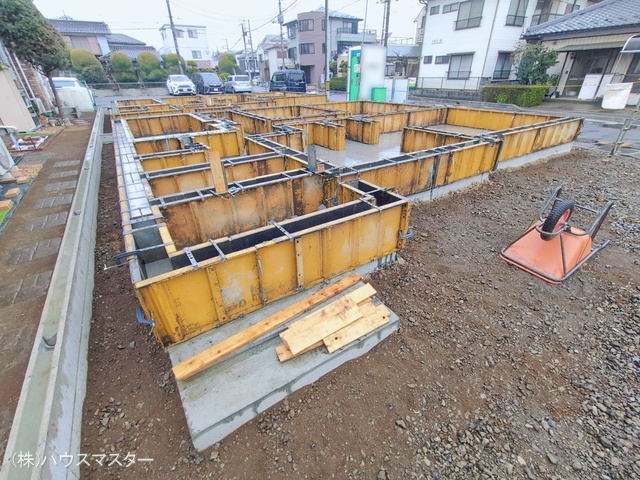 埼玉県さいたま市見沼区東大宮６丁目の新築戸建て基礎写真 2026年2月24日撮影