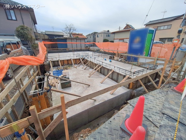 埼玉県さいたま市西区西大宮３丁目の新築戸建て基礎写真 2026年2月26日撮影