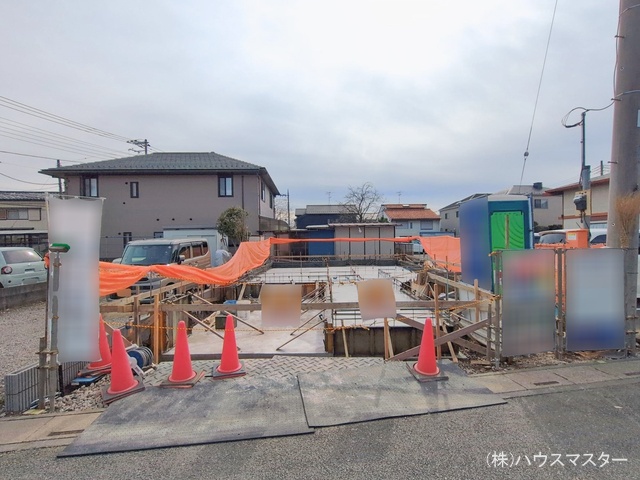 埼玉県さいたま市西区西大宮３丁目の新築戸建て基礎写真 2026年2月26日撮影