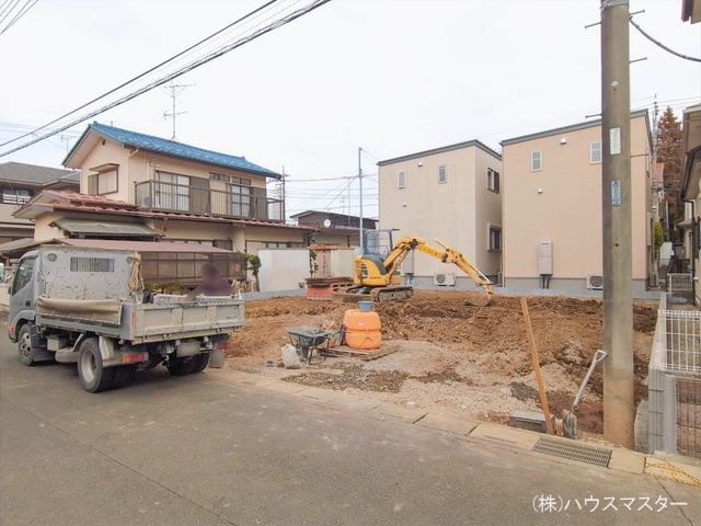埼玉県さいたま市西区大字指扇の新築戸建て更地・土地写真 2026年2月23日撮影