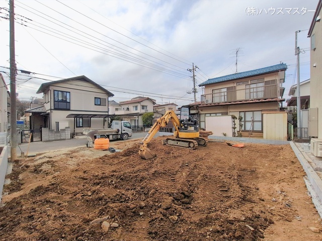 埼玉県さいたま市西区大字指扇の新築戸建て更地・土地写真 2026年2月23日撮影