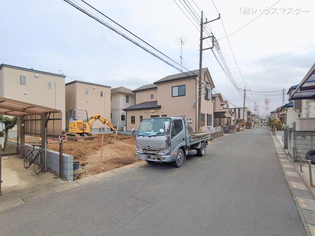 埼玉県さいたま市西区大字指扇の新築戸建て更地・土地写真 2026年2月23日撮影