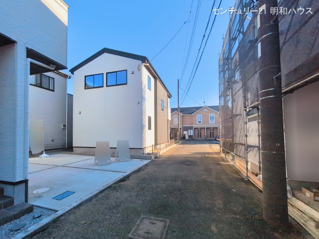 埼玉県川越市大字山田の新築戸建て外構写真 2026年3月11日撮影