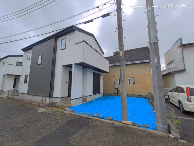 埼玉県川越市大字山田の新築戸建て外構写真 2026年6月28日撮影