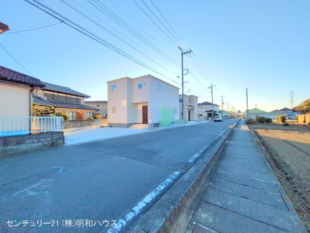 埼玉県比企郡川島町大字上伊草の新築戸建て完成写真 2025年12月17日撮影