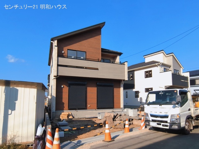 埼玉県川越市今成2丁目の新築戸建て外構写真 2026年3月16日撮影