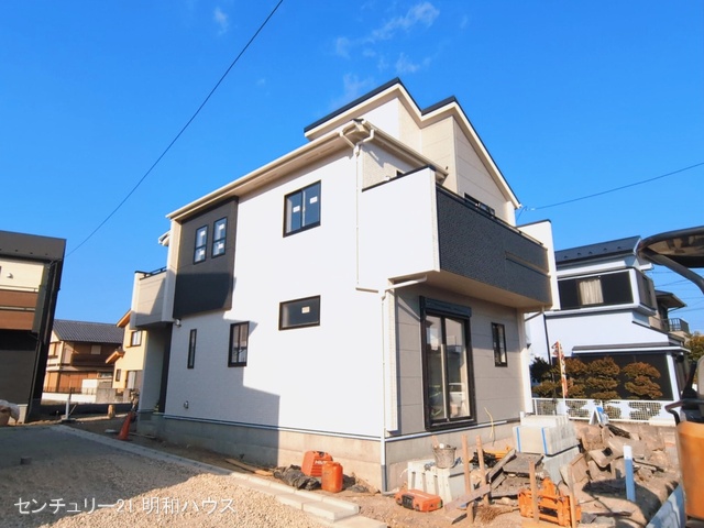 埼玉県川越市今成２丁目の新築戸建て外構写真 2026年3月16日撮影