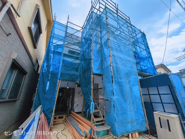 埼玉県川越市大字砂の新築戸建てシート写真 2026年3月17日撮影