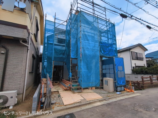 埼玉県川越市大字砂の新築戸建てシート写真 2026年3月17日撮影