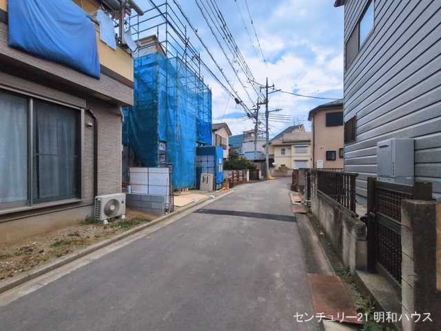 埼玉県川越市大字砂の新築戸建てシート写真 2026年3月17日撮影