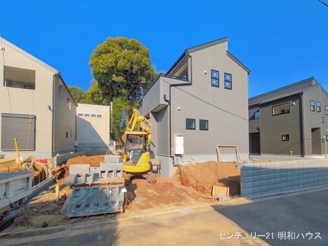 埼玉県川越市大字下小坂の新築戸建て外構写真 2026年3月23日撮影