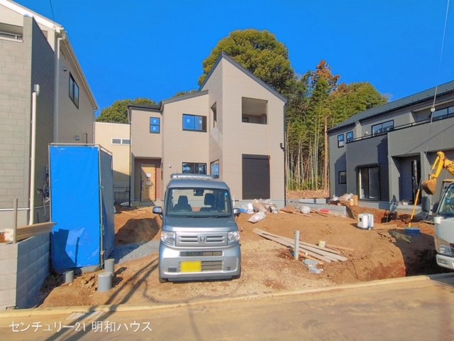 埼玉県川越市大字下小坂の新築戸建て外構写真 2026年3月23日撮影