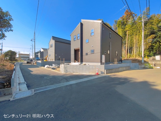 埼玉県川越市大字下小坂の新築戸建て外構写真 2026年3月23日撮影