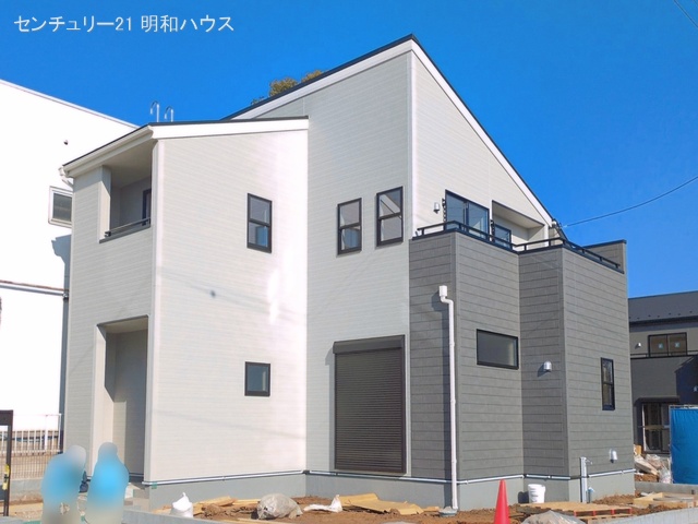 埼玉県川越市大字下小坂の新築戸建て外構写真 2026年3月23日撮影