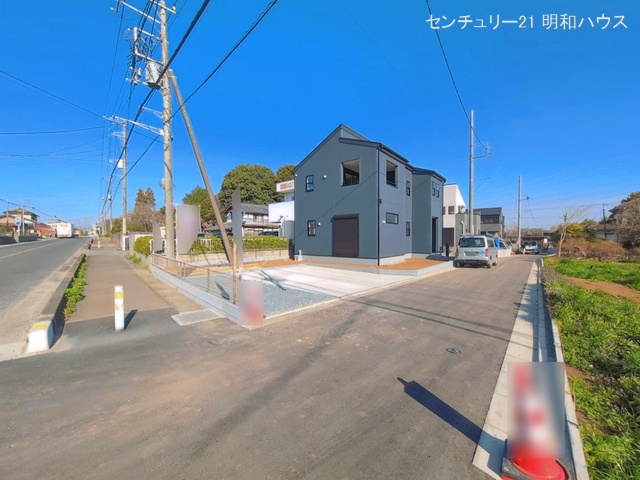 埼玉県川越市大字下小坂の新築戸建て外構写真 2026年3月23日撮影